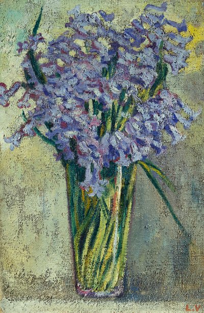 Cam Vazoda Çiçekler, 1910 dolayları (tuval üzerine yağlıboya) by Louis Valtat