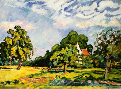 Normandiya'da Manzara by Louis Valtat