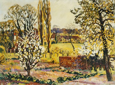 Choisel Manzarası; Choisel Manzarası, 1914 dolayları (tuval üzerine yağlıboya) by Louis Valtat