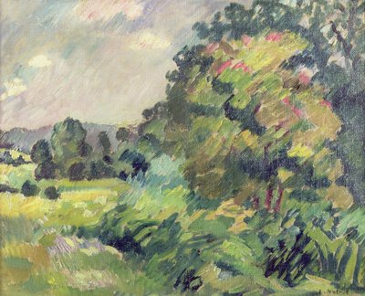 Normandiya Manzarası by Louis Valtat
