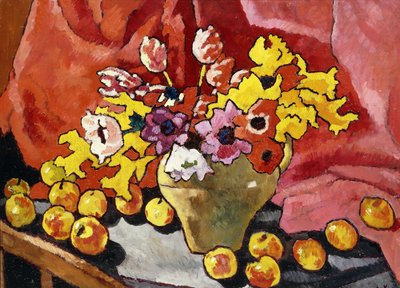 Sürahi, Anemon, Lale ve Elma; Sürahi, Anemon, Lale ve Elma by Louis Valtat