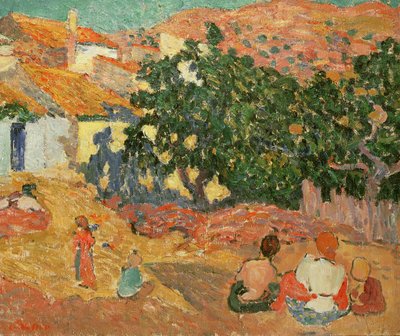 İspanyol Manzarası by Louis Valtat