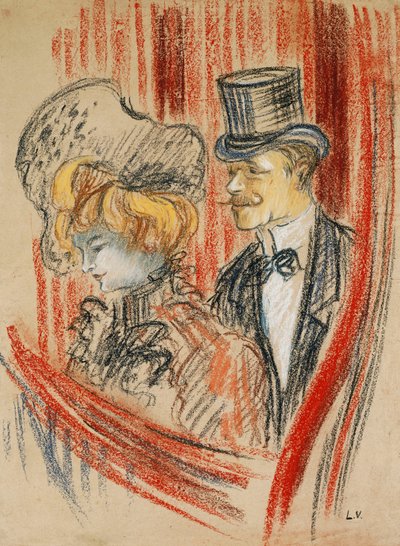 Kutu; la loge by Louis Valtat