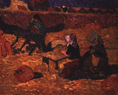 Balık Pulları (tuval üzerine yağlıboya) by Louis Valtat