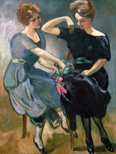 İki Kız Kardeş, 1912 dolayları (tuval üzerine yağlıboya) by Louis Valtat