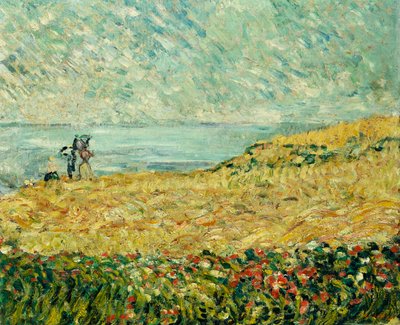 Yürüyüş (tuval üzerine yağlıboya) by Louis Valtat