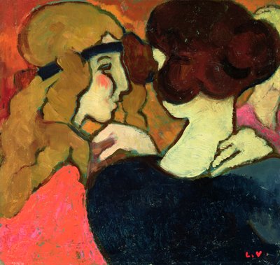 İki arkadaş by Louis Valtat