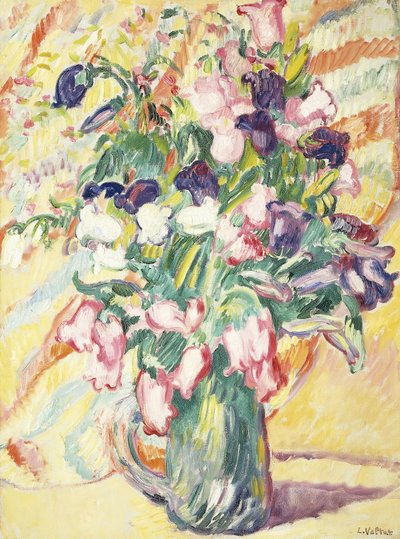 Çiçek vazosu; Çiçek vazosu by Louis Valtat