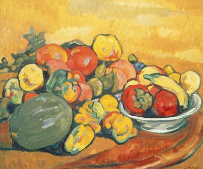 Sebze ve Meyve (tuval üzerine yağlıboya) by Louis Valtat