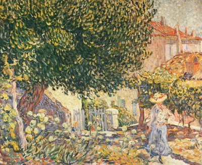 Bahçedeki Kadın by Louis Valtat