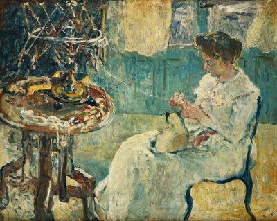 Makaralı Kadın; makaralı kadın by Louis Valtat