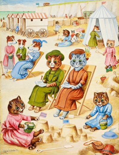 New York türleri by Louis Wain