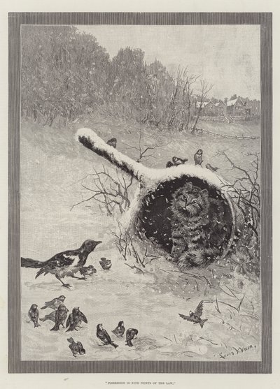 Mülkiyet Hukukun Dokuz Maddesidir by Louis Wain