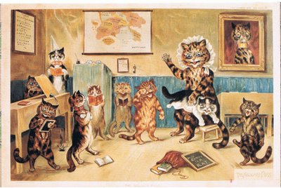 Yaramaz Kedi, Kartpostal, 1960