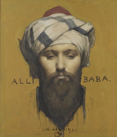 Ali baba by Louis Welden Hawkins