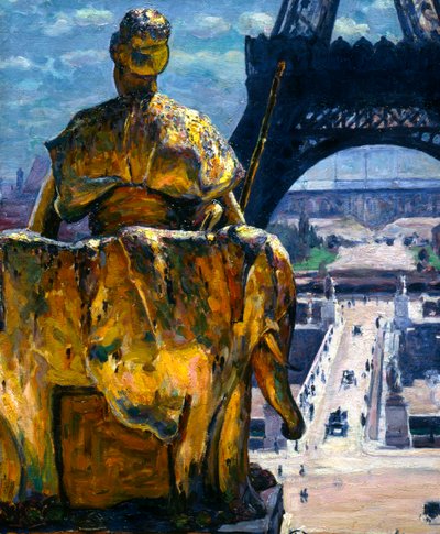 Eyfel Kulesi, 1900 by Louis Welden Hawkins