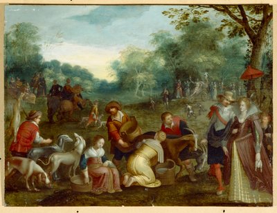 Yay (tuval üzerine yağlıboya) by Louis de (circle of) Caullery