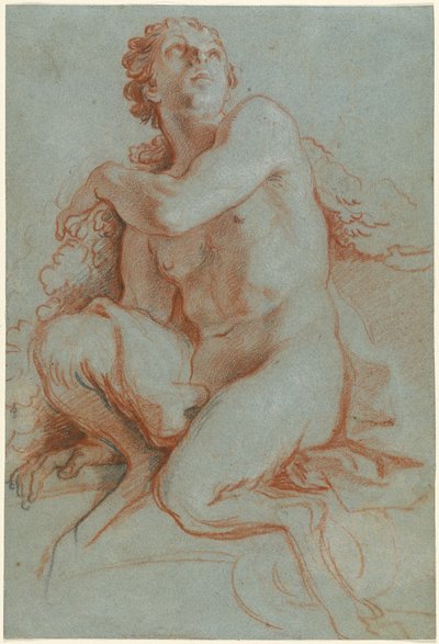 Oturan Faun by Louis de Boullogne the Younger