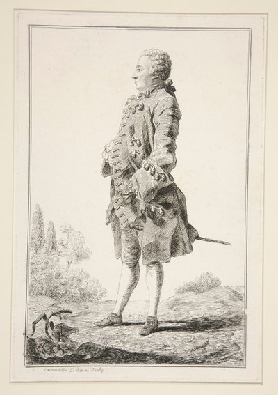 Bezenval Baronu by Louis de Carmontelle