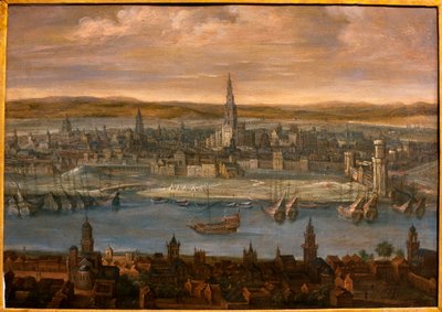 Sevilla Görünümü - Louis de Caulery
