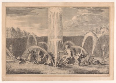 Versay Bahçesindeki Apollo Göleti by Louis de Châtillon