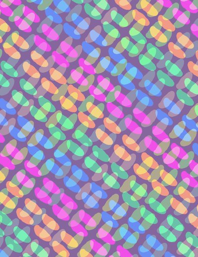 Noktalı Kontrol, 2011 (dijital) 99;desen; dekoratif; motif; tasarım; renkli; by Louisa Hereford