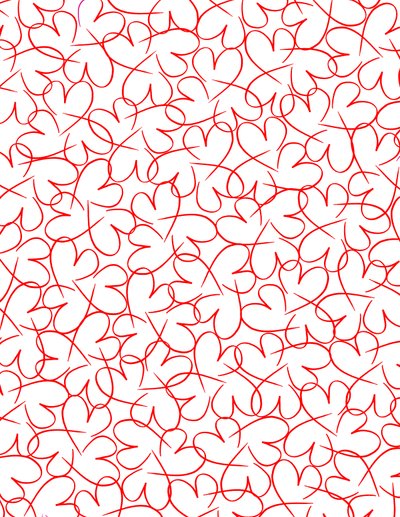 Linked Hearts, 2014 (dijital görüntü) by Louisa Hereford