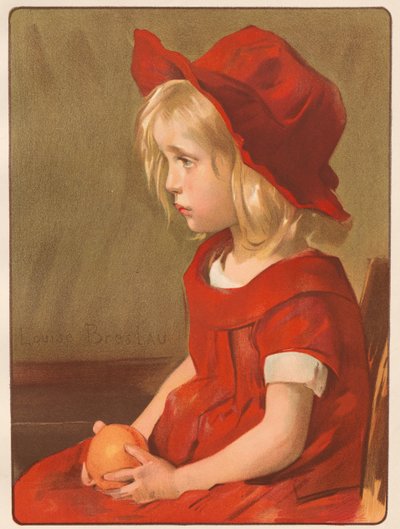 Portakallı Kız, 1899. by Louise Breslau