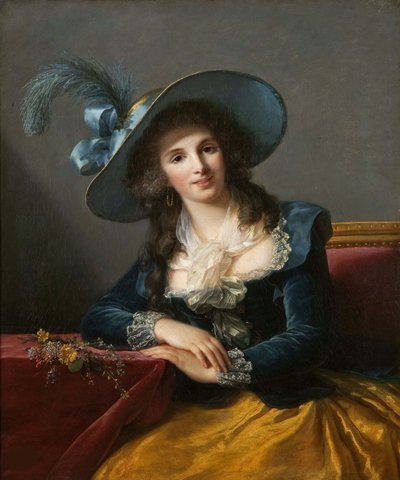 Antoinette Elisabeth Marie d'Aguesseau, Ségur Kontesi 1756-1828, 1785. by Elisabeth Louise Vigee Lebrun