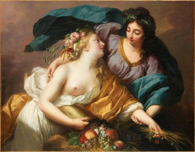 Barış Bolluğu Geri Getiriyor Barış Bolluğu Geri Getiriyor, 1780. by Elisabeth Louise Vigee Lebrun