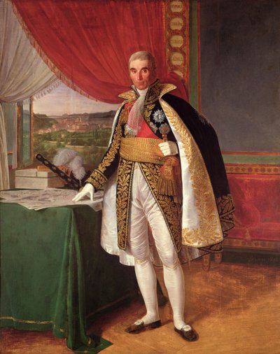 Mareşal Andre Massena (1758-1817) Rivoli Dükü, 1814 by Louise Marie Jeanne Hersent
