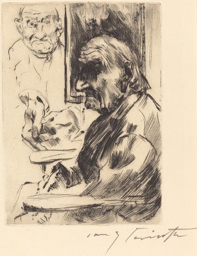 Alter Mann (Yaşlı Adam) by Lovis Corinth