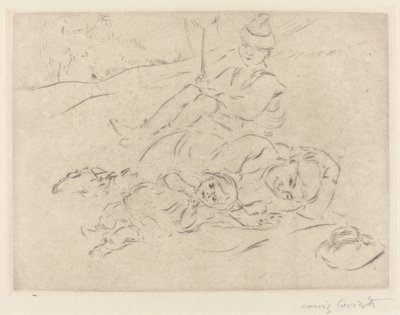 Ülkede by Lovis Corinth