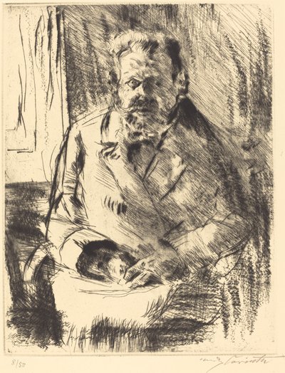 Şair by Lovis Corinth