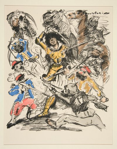Die Jungfrau von Orleans (Orleans Hizmetçisi) by Lovis Corinth