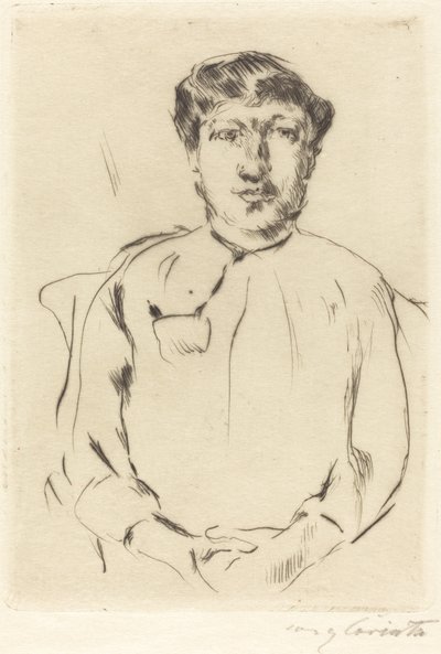 Bir Kadının Portresi, 1914. by Lovis Corinth