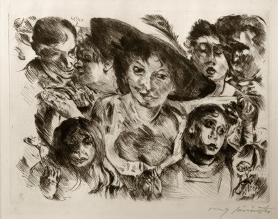 Hayattaki sevinç by Lovis Corinth