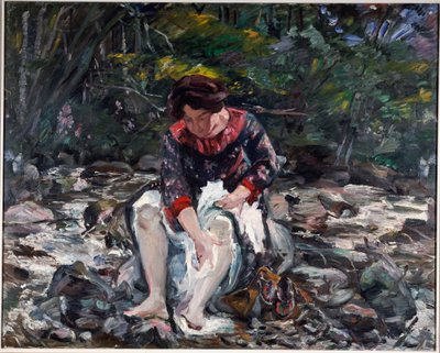 Deredeki Kız, 1913 by Lovis Corinth