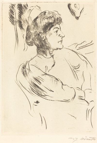Hemşire Hemşire, 1914. by Lovis Corinth