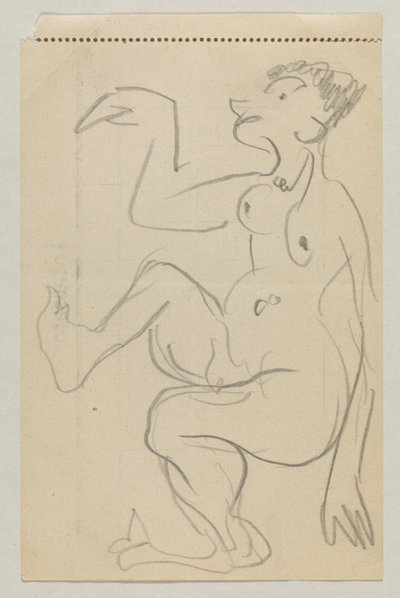 Lovis Corinth ve Carl Strathmann by Lovis Corinth