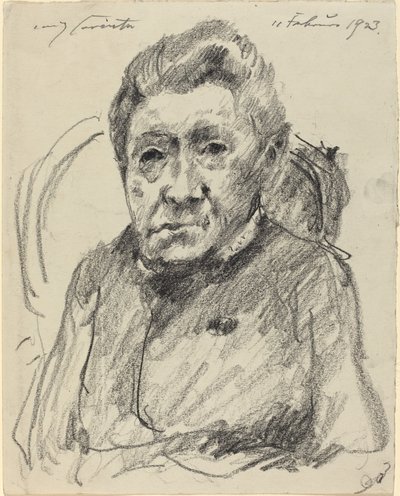Bayan. Kirpi Berend by Lovis Corinth