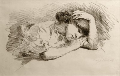 Uyuyor by Lovis Corinth