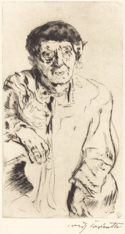Kayınvalide by Lovis Corinth