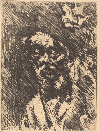 Tod und Greis (Ölüm ve Yaşlı Adam) by Lovis Corinth