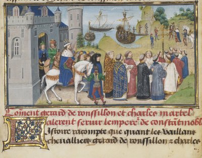 Bizans İmparatoru Roussillon ve Martel