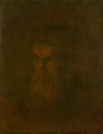 Yaşlı Bir Adamın Baş Araştırması by Laszlo Mednyanszky