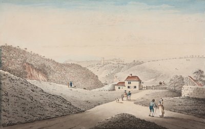 Clifton Turnpike ve Avon Gorge by Lt.Col.William Booth
