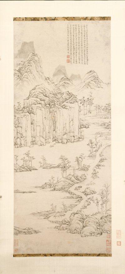 Dağda ve Derede Taoist İnziva Yeri (Ni Zan