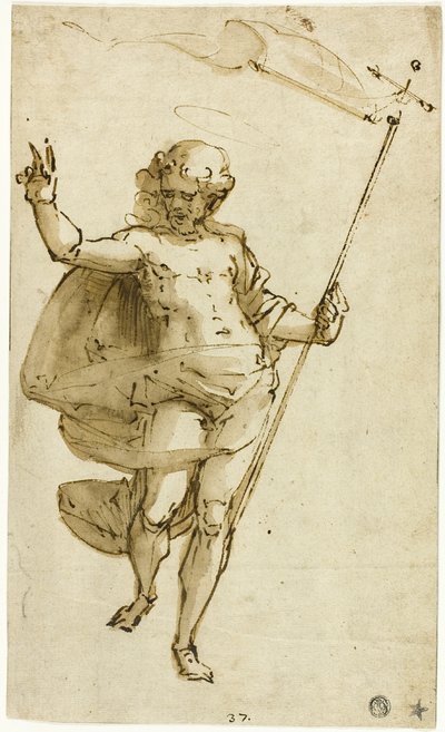 Dirilen İsa by Luca Cambiaso