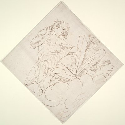 Aziz John Evangelist by Luca Cambiaso